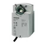 Приводы воздушных заслонок Siemens GSD..1A