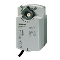 Приводы воздушных заслонок Siemens GSD..1A
