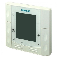 Термостаты комнатные Siemens RDE410 для отопления, с таймером
